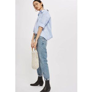Topshop ~ Moto Hayden boyfriend bleach jeans